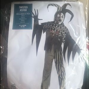 Twisted jester costume